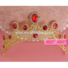 Reis decorativos e rainha de casamento de natal tiara de casamento